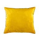 Funda De Almohada Velvet Mostaza